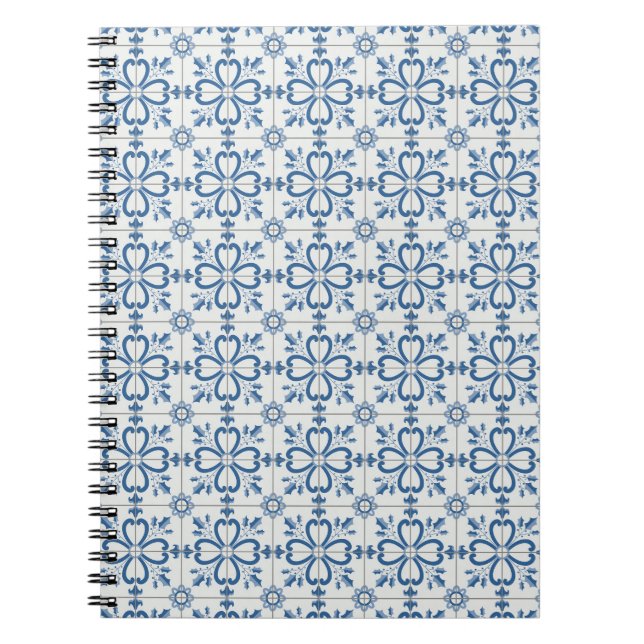 Cuaderno Navidades hojas y pétalos de flores (Frente)