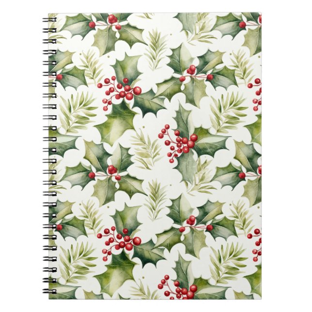 Cuaderno Navidades Holly Berries (Frente)