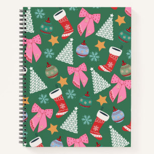 Cuaderno Navidades inteligentes verdes