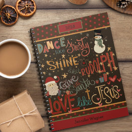 Cuaderno Navidades Jesus Frosty Rudolph Santa Cote