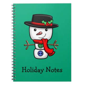Cuaderno Navidades Jolly Snowman Notebook