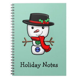 Cuaderno Navidades Jolly Snowman Notebook