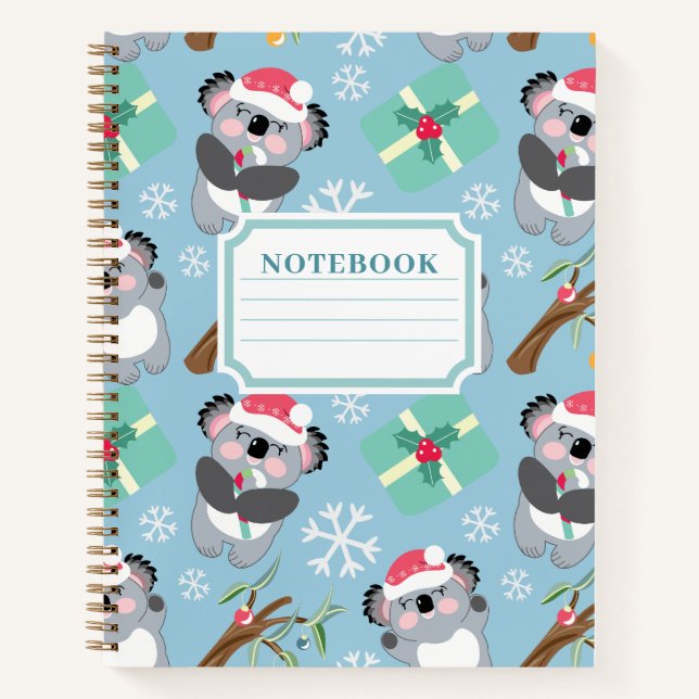 Cuaderno Navidades Koala (Anverso)