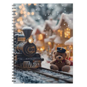 Cuaderno Navidades mágicos entrenan la escena con Oso Teddy
