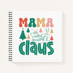 Cuaderno Navidades Mama Claus Design-60097