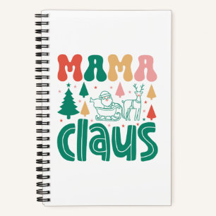 Cuaderno Navidades Mama Claus Design-60097