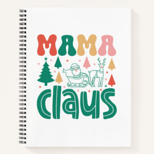 Cuaderno Navidades Mama Claus Design-60097