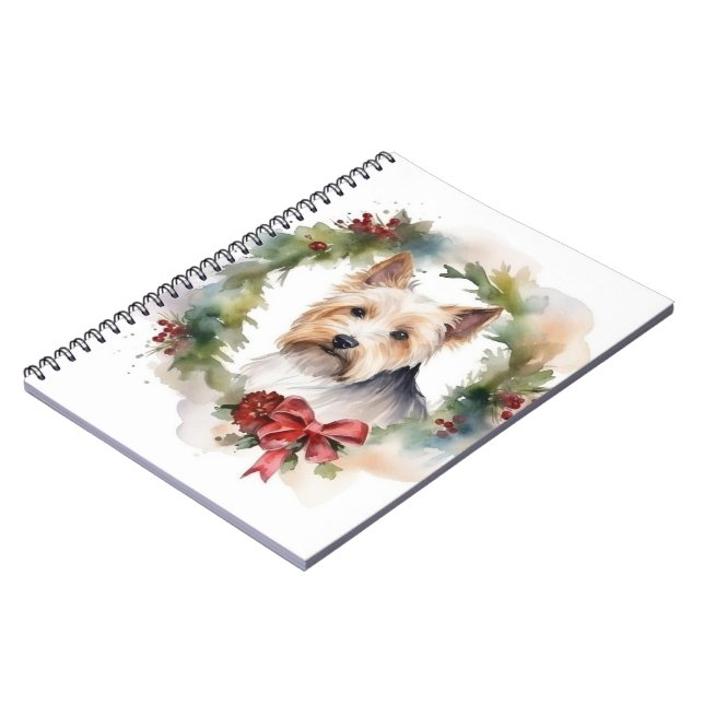 Cuaderno Navidades más aterradores de Biewer Wreath Festime (Lado Izquierdo)