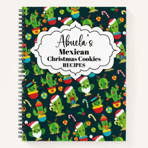 Cuaderno Navidades mexicanos de Abuela cocina recetas