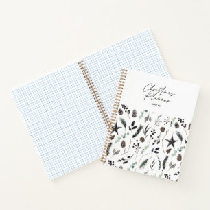 Cuaderno Navidades modernos, sencillos y elegantes de guion