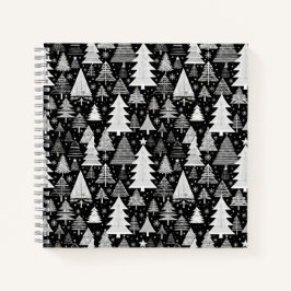 Cuaderno Navidades monocromáticos