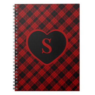 Cuaderno Navidades Monogramas de control con placa de búfal