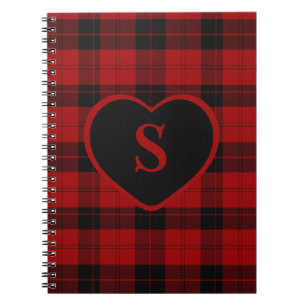 Cuaderno Navidades Monogramas de control con placa de búfal
