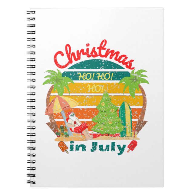 Cuaderno navidades/navidades de julio (Frente)