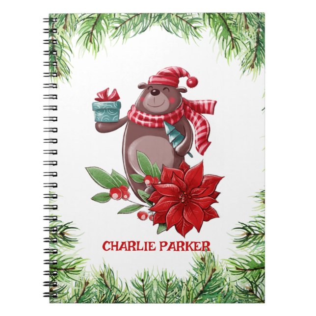 Cuaderno Navidades Oso (Frente)