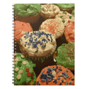 Cuaderno Navidades pasteles con salpicaduras