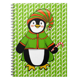 Cuaderno Navidades Penguin Elf