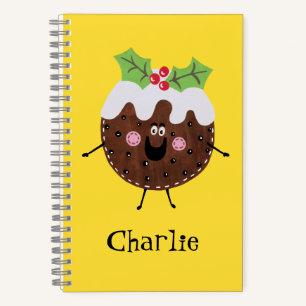 Cuaderno Navidades personalizados personalizados pudding No