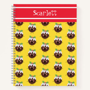 Cuaderno Navidades personalizados personalizados pudding No
