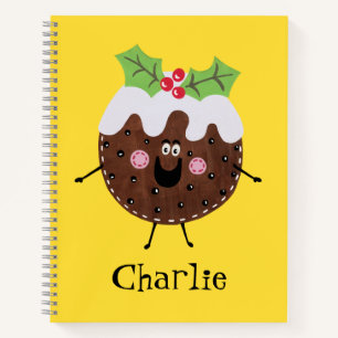 Cuaderno Navidades personalizados personalizados pudding No