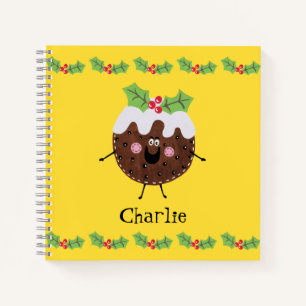 Cuaderno Navidades personalizados personalizados pudding No