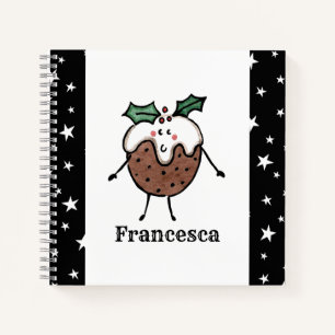 Cuaderno Navidades personalizados personalizados pudding No