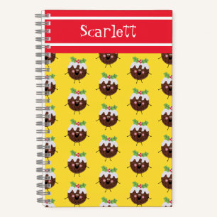 Cuaderno Navidades personalizados personalizados pudding No