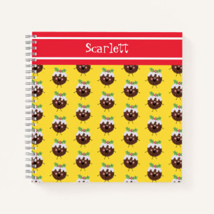 Cuaderno Navidades personalizados personalizados pudding No