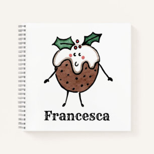 Cuaderno Navidades personalizados personalizados pudding No