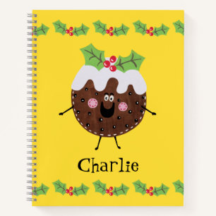 Cuaderno Navidades personalizados personalizados pudding No