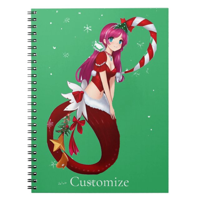Cuaderno Navidades Pixie Mermaid Thunder_Cove (Frente)