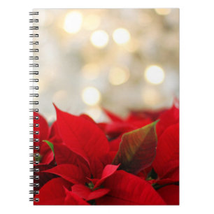 Cuaderno Navidades Poinsettia