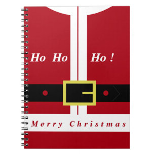 Cuaderno Navidades regalo de regalo de Papá Noel Diversión