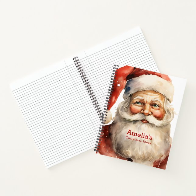 Cuaderno Navidades Retro Santa Claus (Interior)