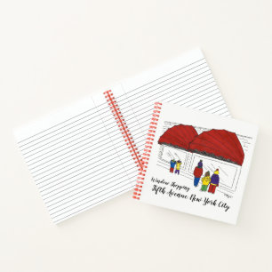 Cuaderno Navidades Salen Comprando La Quinta Avenida De Nue