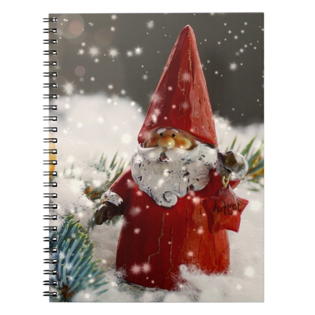 Cuaderno Navidades Santa en la Nieve (Frente)