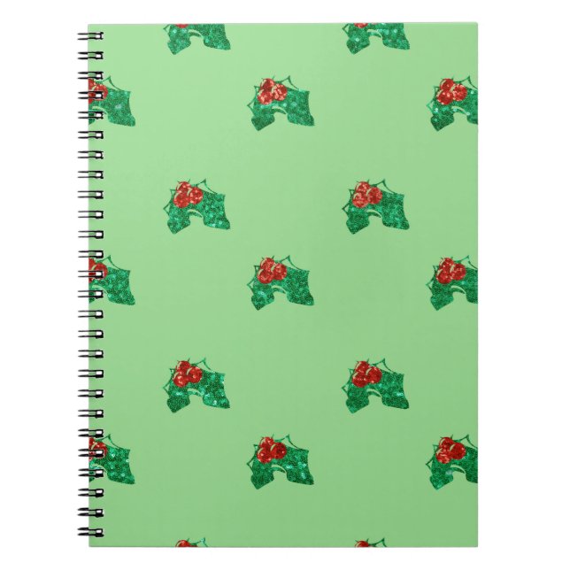Cuaderno navidades secuenciales Holly (Frente)