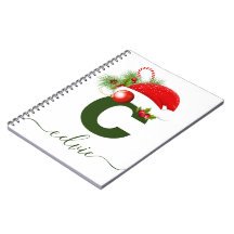 Navidades simples de monogramas personalizados por