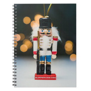 Cuaderno Navidades SlipperyOrnamento figurio nutcracker de