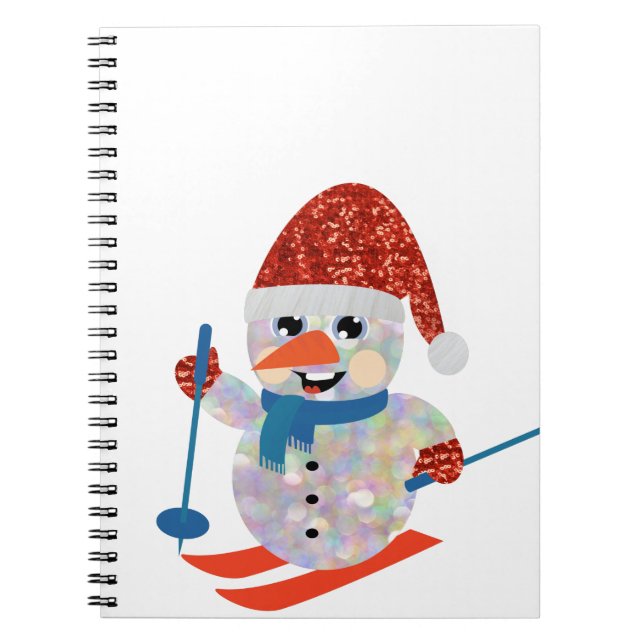 Cuaderno navidades snowman (Frente)