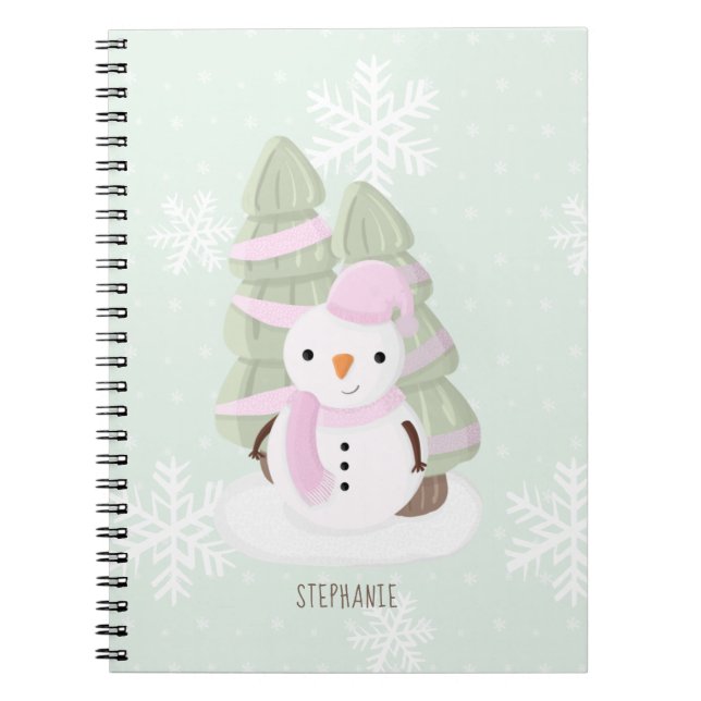 Cuaderno Navidades Snowman (Frente)