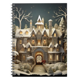 Cuaderno Navidades Snowy Manor Storybook Wonderland