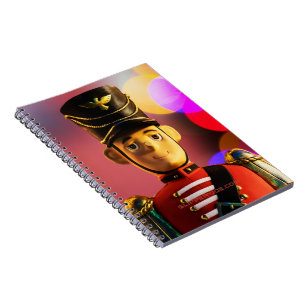 Cuaderno Navidades soldado de juguete figurine SlipperyJoe