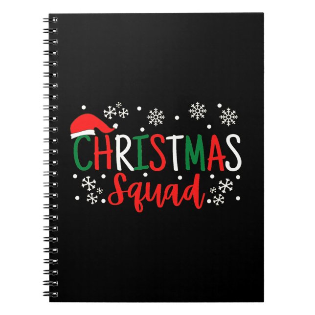 CUADERNO NAVIDADES SQUAD (Frente)
