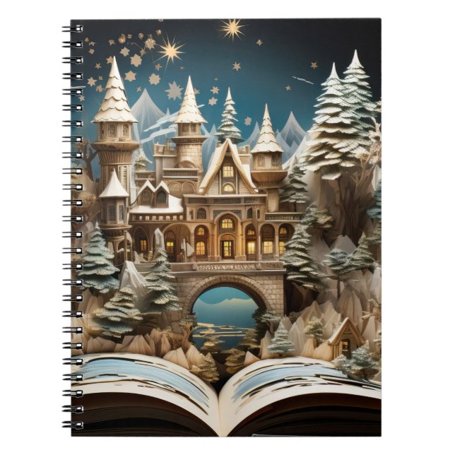 Cuaderno Navidades Storybook Castle Pop-Up Wonderland (Frente)