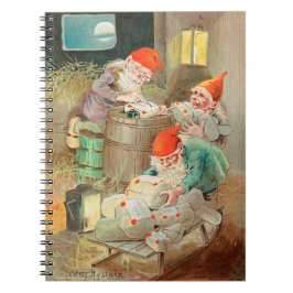 Cuaderno Navidades suecos Santa (por Jenny Nyström)