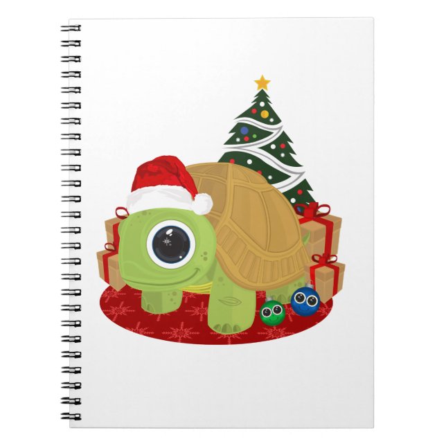 Cuaderno Navidades - Tortuga (Frente)