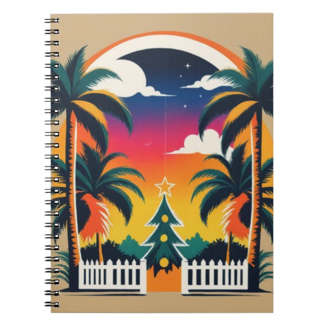 Cuaderno Navidades tropicales (Frente)