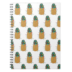 Cuaderno Navidades tropicales piña