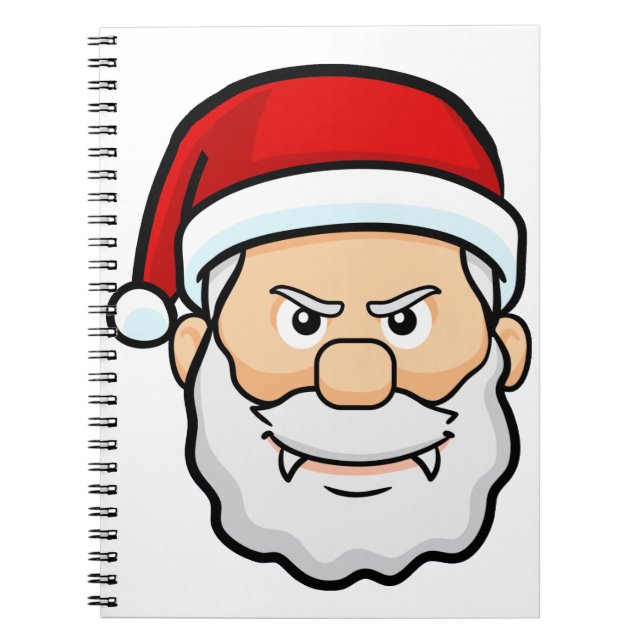 Cuaderno navidades vampire santa (Frente)